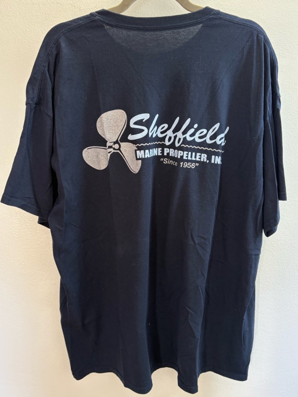 Sheffield Marine Propeller Navy Blue T-shirt 2XL